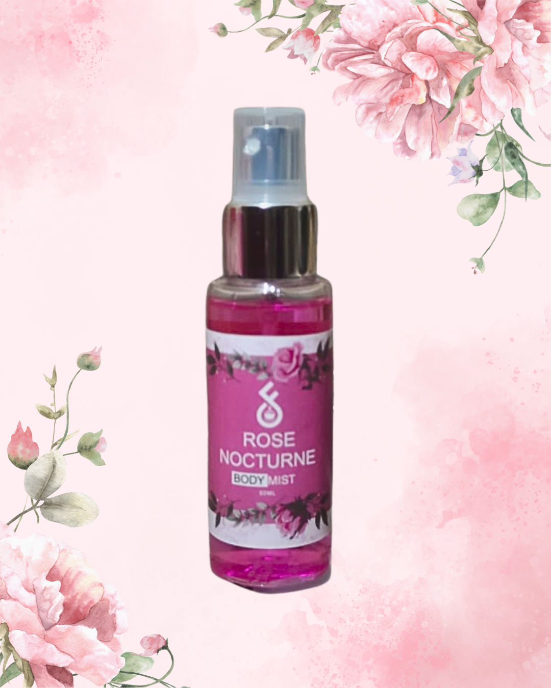 ROSE NOCTURNE BODY MIST INSPIRED BY GUCCI FLORA 50 ML